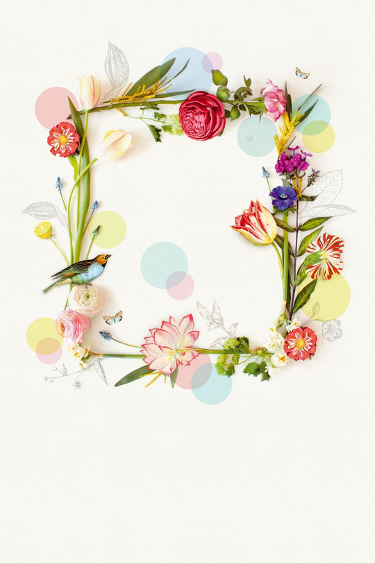 EIJFFINGER Pip Studio III 341089 - Afbeelding 1 - Wit, Multi, Romantisch, Kinderkamer, Pip Studio