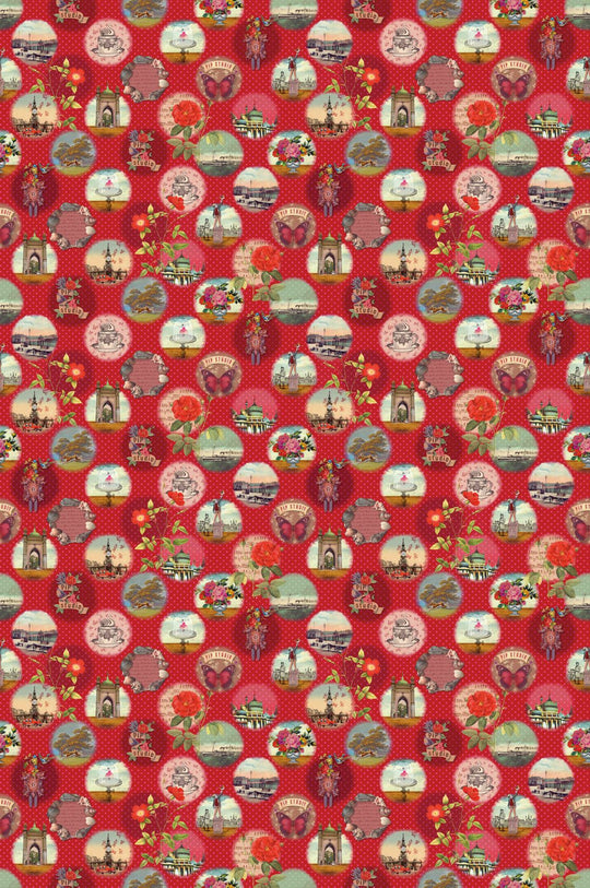 EIJFFINGER Pip Studio III 341096 - Afbeelding 1 - Rood, Retro, Vintage, Kinderkamer, Pip Studio