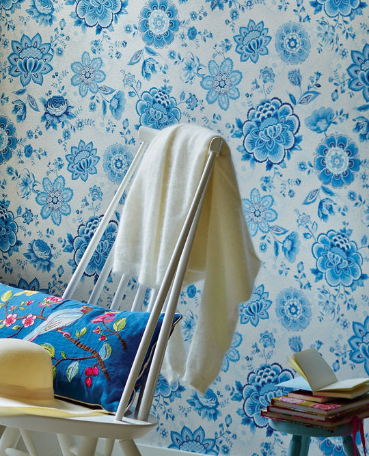 EIJFFINGER Pip Studio III 341012 - Afbeelding 2 - Wit, Blauw, Kinderkamer, Pip Studio