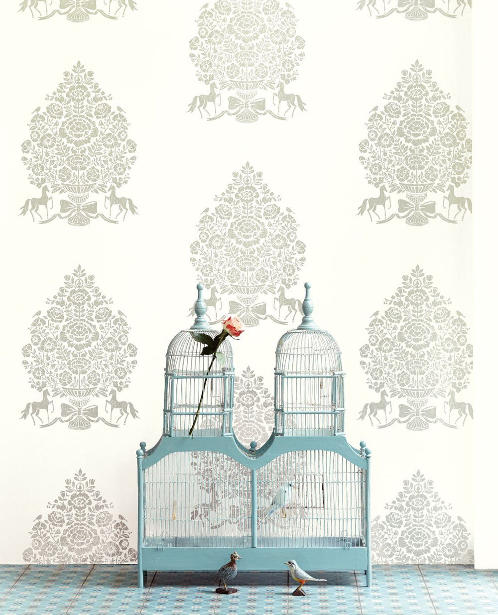 EIJFFINGER Pip Studio III 341050 - Afbeelding 2 - Wit, Goud, Romantisch, Kinderkamer, Pip Studio