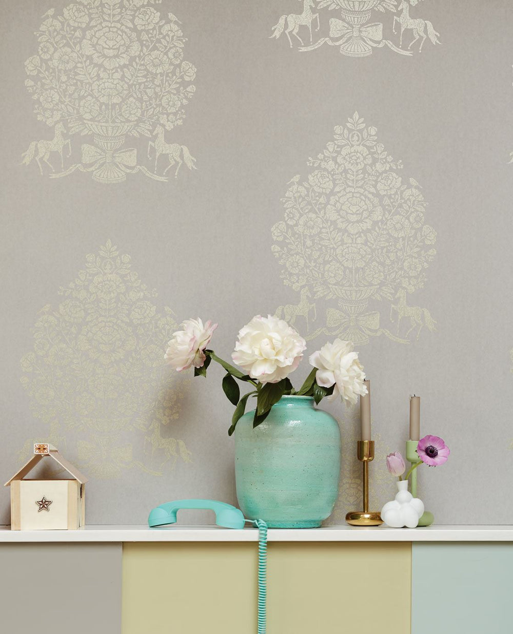 EIJFFINGER Pip Studio III 341054 - Afbeelding 2 - Naturel, Goud, Romantisch, Kinderkamer, Pip Studio