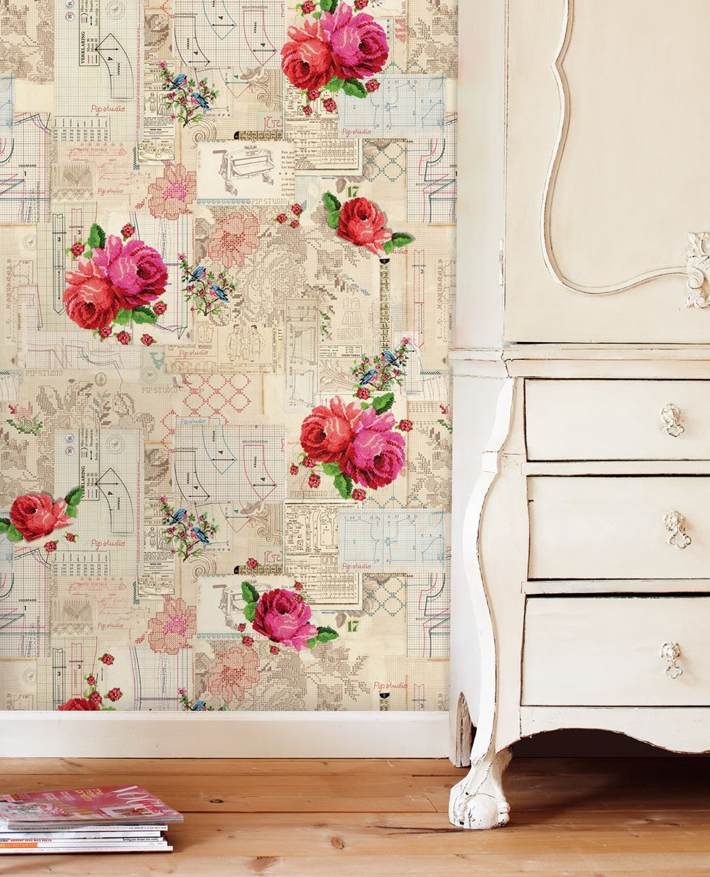 EIJFFINGER Pip Studio III 341080 - Afbeelding 2 - Naturel, Romantisch, Kinderkamer, Pip Studio
