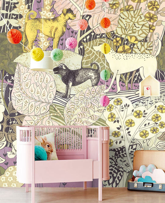 EIJFFINGER Wallpower Junior 364120 - Afbeelding 2 - Multi, Retro, Vintage, Kinderkamer