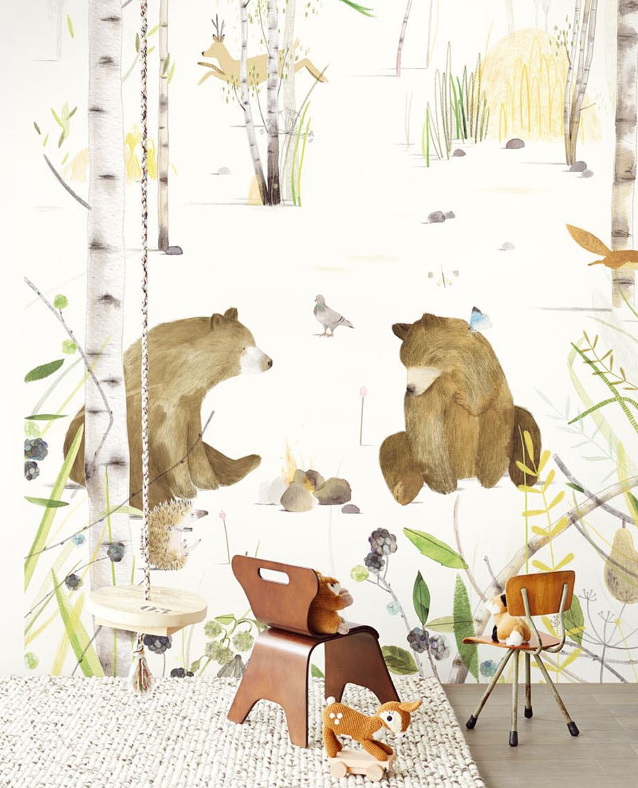 EIJFFINGER Wallpower Junior 364162 - Afbeelding 2 - Wit, Multi, Scandinavisch, Kinderkamer