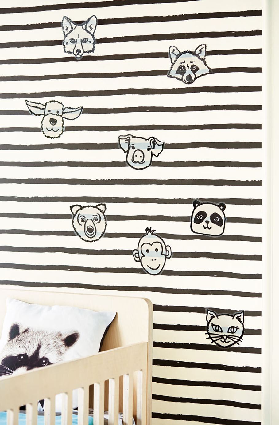 EIJFFINGER Materiaal Ondergrond Sticker 864002 - Afbeelding 2 - Zwart / Grijs, Kinderkamer