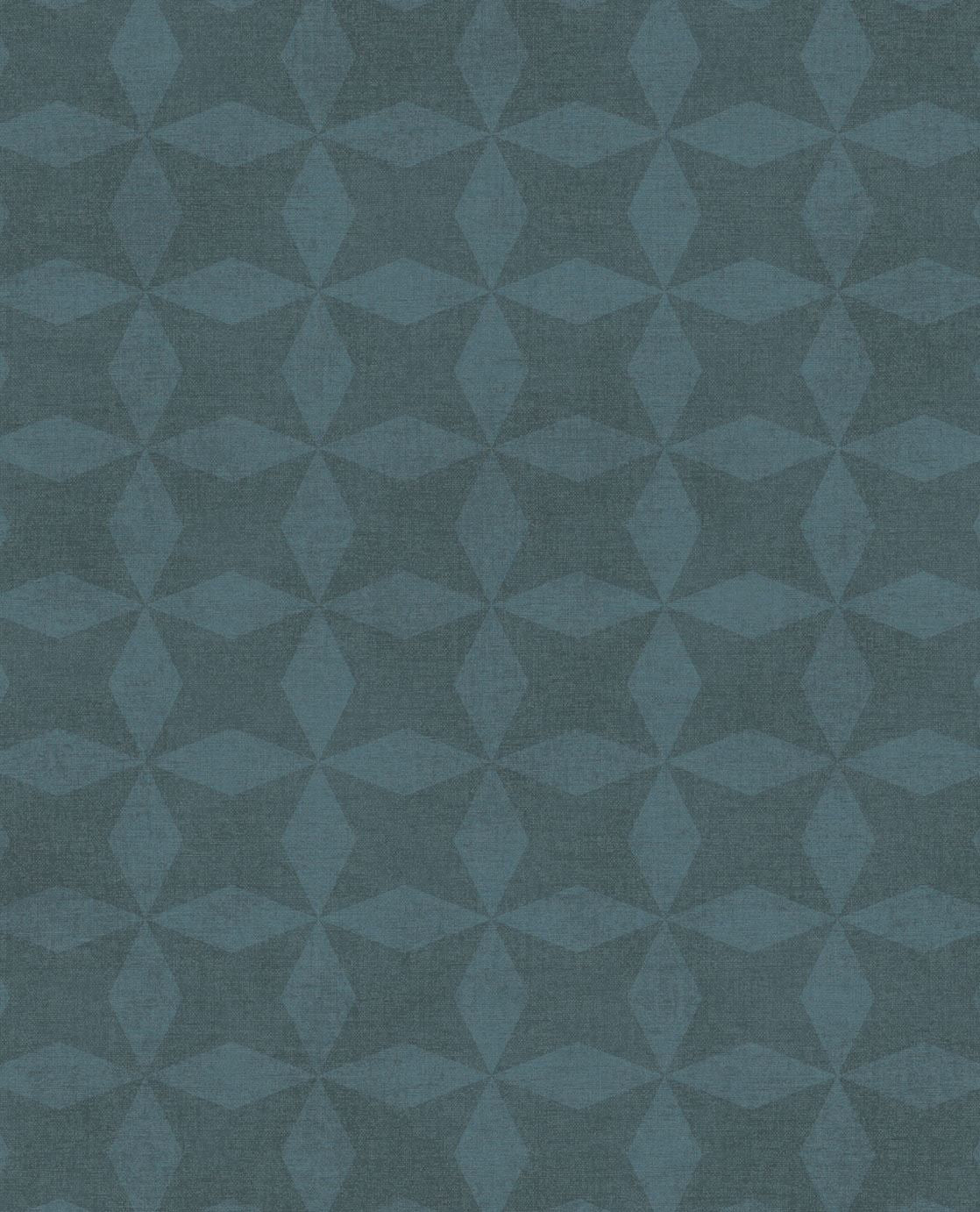 EIJFFINGER Lino 379023 - Afbeelding 1 - Blauw, Landelijk, Basic, Stoer, Industrieel, Grafisch, Geometrisch
