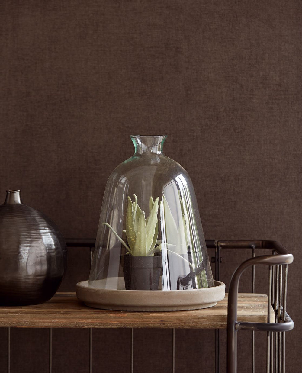 EIJFFINGER Lino 379003 - Afbeelding 2 - Naturel, Landelijk, Basic, Natuurlijk, Effen, Uni
