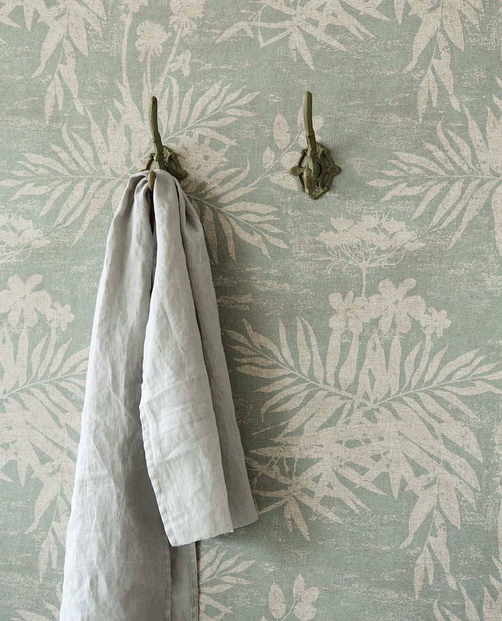 EIJFFINGER Lino 379032 - Afbeelding 2 - Naturel, Groen, Landelijk, Stoer, Industrieel, Natuurlijk, Bladeren