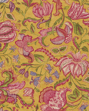 EIJFFINGER Sundari 375103 - Afbeelding 1 - Multi, Geel, Romantisch, Etnisch, Klassiek, Bloemen
