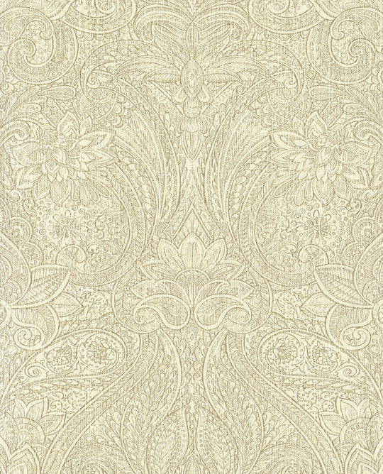 EIJFFINGER Sundari 375120 - Afbeelding 1 - Wit, Landelijk, Romantisch, Klassiek, Ornamenten