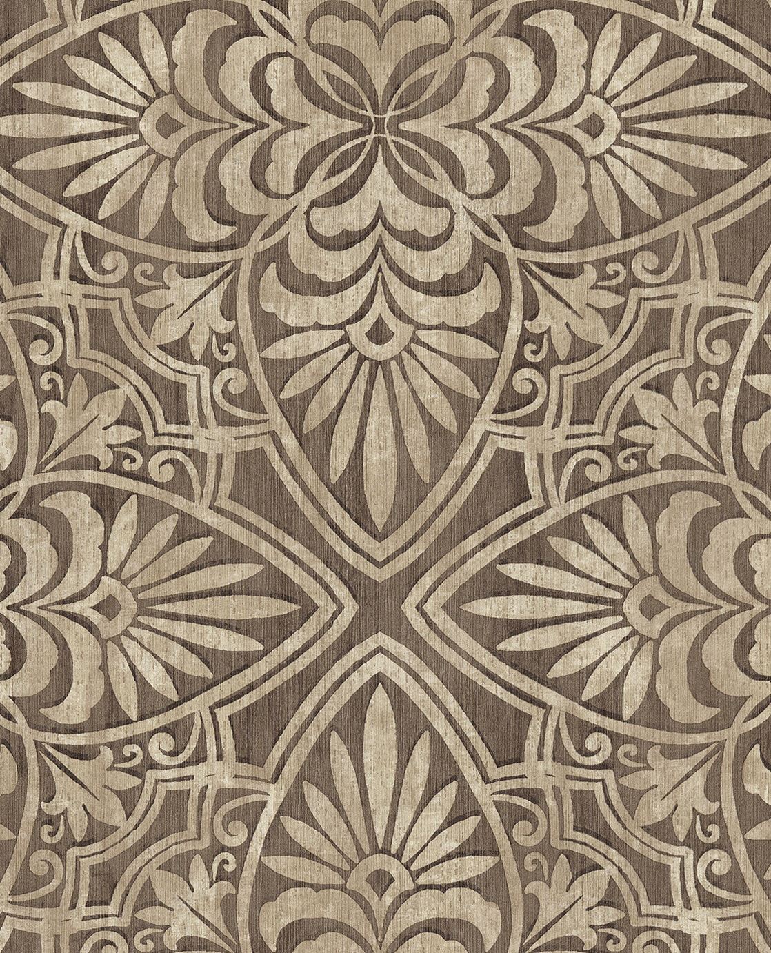 EIJFFINGER Sundari 375133 - Afbeelding 1 - Naturel, Landelijk, Etnisch, Stoer, Industrieel, Natuurlijk, Ornamenten, Geometrisch