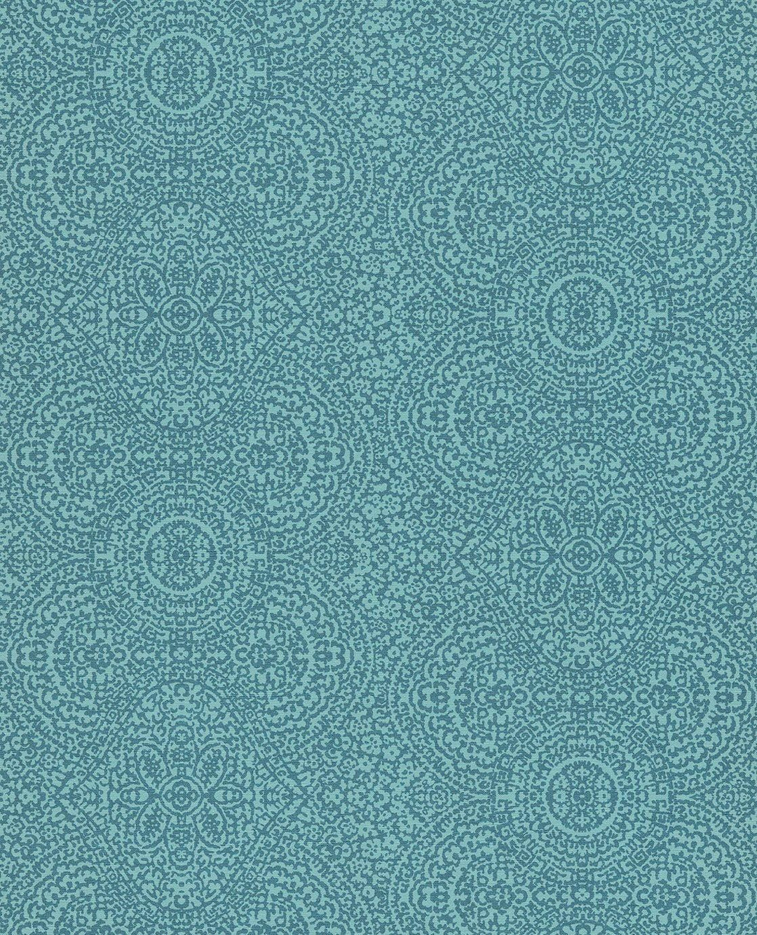 EIJFFINGER Sundari 375163 - Afbeelding 1 - Blauw, Etnisch, Basic, Ornamenten, Fantasie