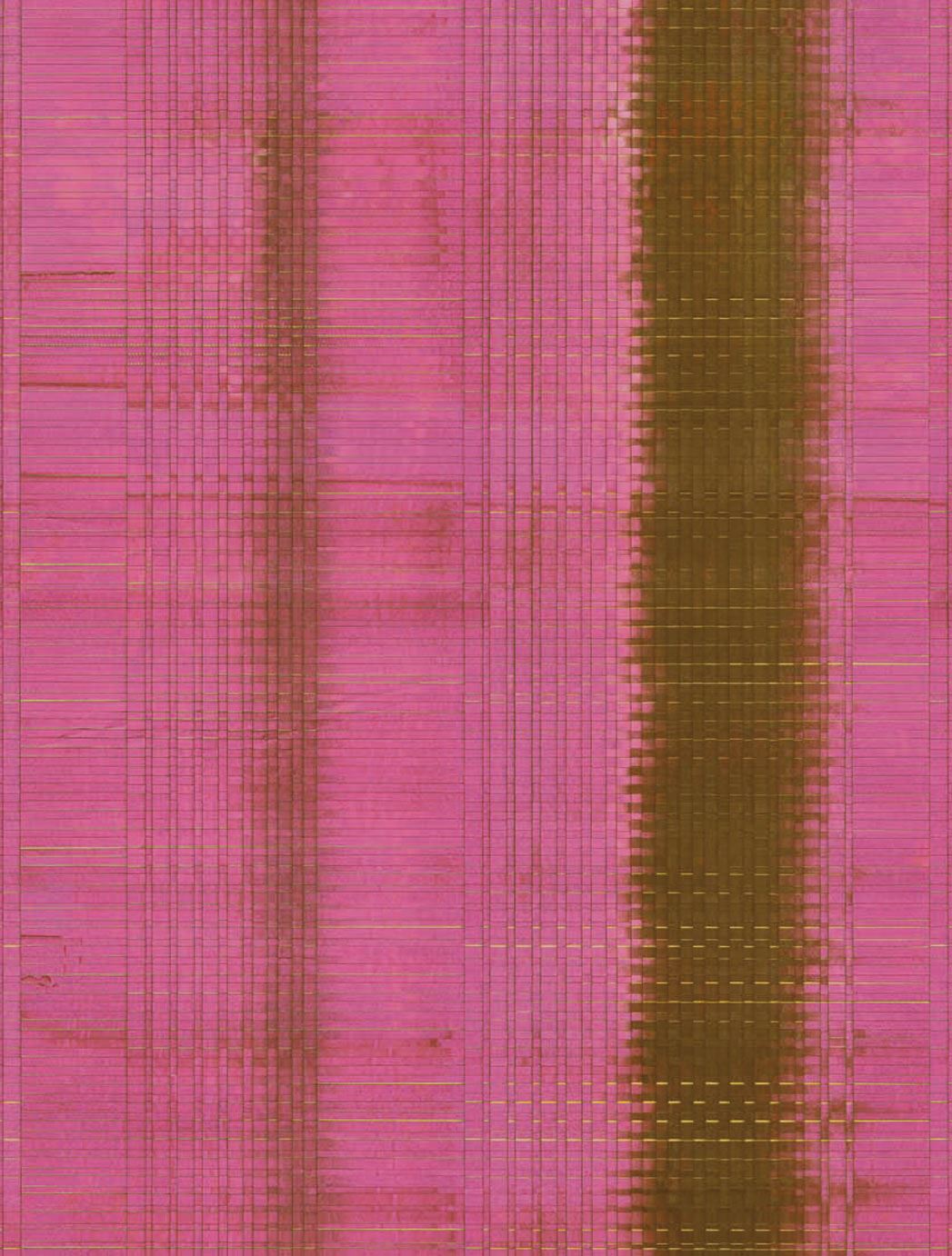 EIJFFINGER Sundari 375202 - Afbeelding 1 - Rood, Etnisch, Stoer, Industrieel, Chic, Glamour, Structuren, Geometrisch 