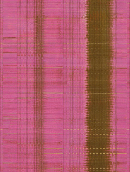 EIJFFINGER Sundari 375202 - Afbeelding 1 - Rood, Etnisch, Stoer, Industrieel, Chic, Glamour, Structuren, Geometrisch 