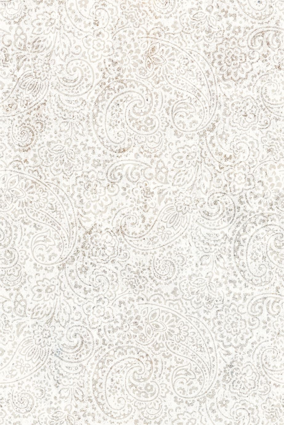 EIJFFINGER Sundari 375213 - Afbeelding 1 - Wit, Zwart / Grijs, Landelijk, Romantisch, Stoer, Industrieel, Ornamenten, Beton