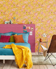 EIJFFINGER Sundari 375103 - Afbeelding 2 - Multi, Geel, Romantisch, Etnisch, Klassiek, Bloemen