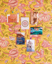 EIJFFINGER Sundari 375103 - Afbeelding 3 - Multi, Geel, Romantisch, Etnisch, Klassiek, Bloemen
