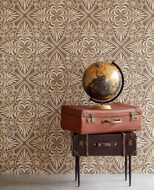 EIJFFINGER Sundari 375133 - Afbeelding 2 - Naturel, Landelijk, Etnisch, Stoer, Industrieel, Natuurlijk, Ornamenten, Geometrisch
