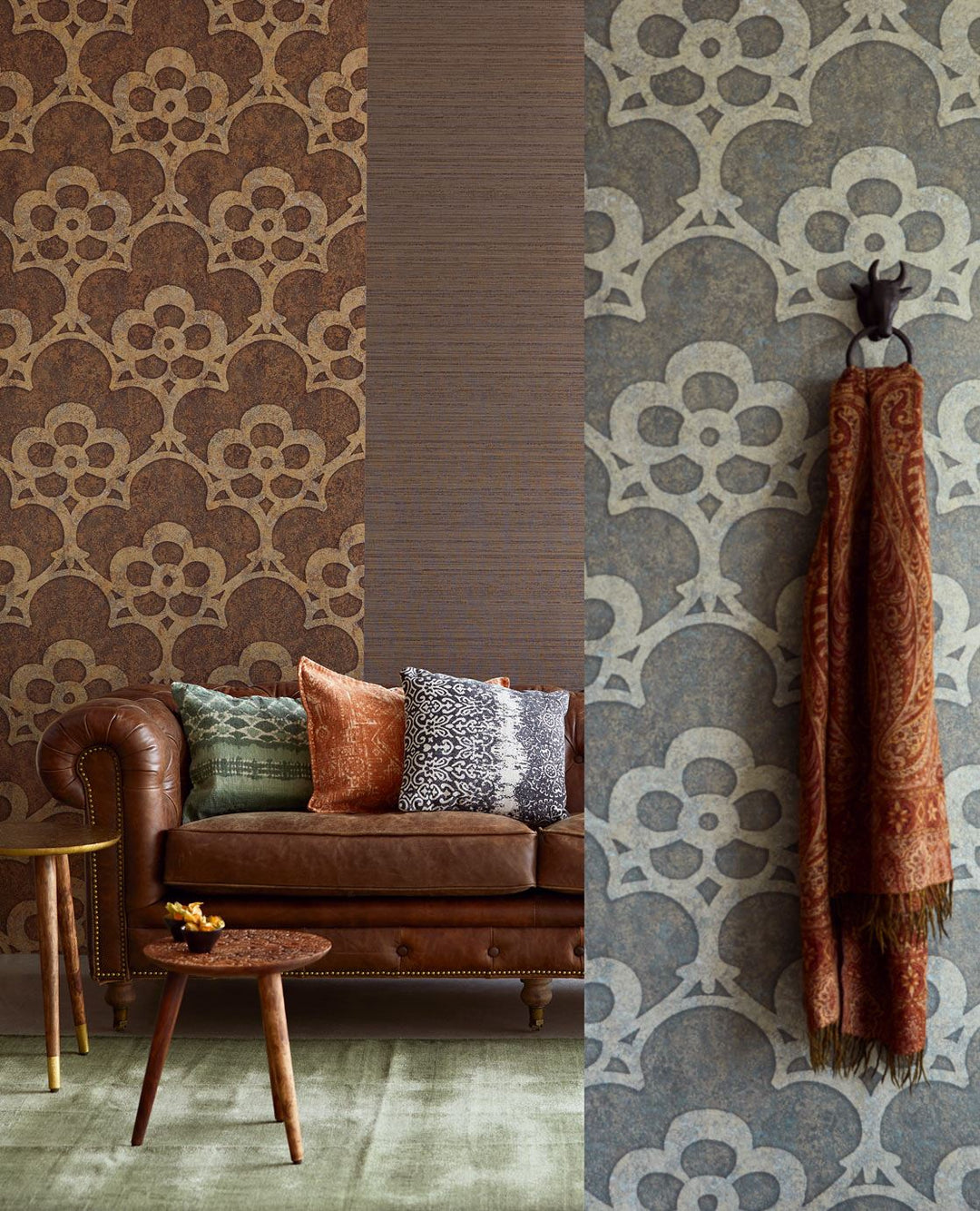 EIJFFINGER Sundari 375203 - Afbeelding 3 - Metallic, Stoer, Industrieel, Chic, Glamour, Structuren, Geometrisch 