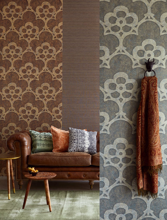 EIJFFINGER Sundari 375204 - Afbeelding 2 - Naturel, Stoer, Industrieel, Chic, Glamour, Structuren, Geometrisch 
