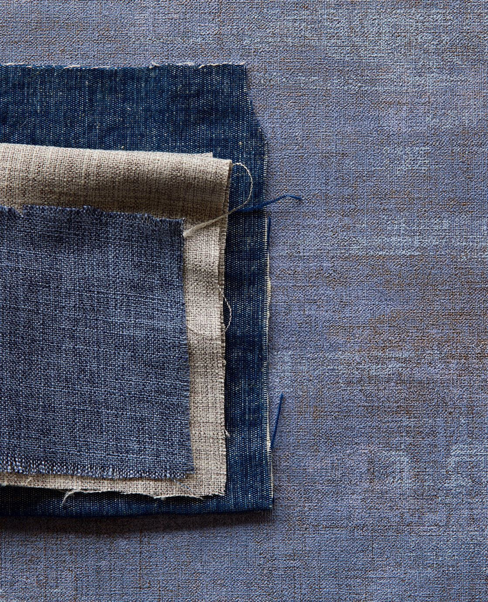 EIJFFINGER Reunited 372581 - Afbeelding 2 - Blauw, Paars, Basic, Stoer, Industrieel, Effen, Uni