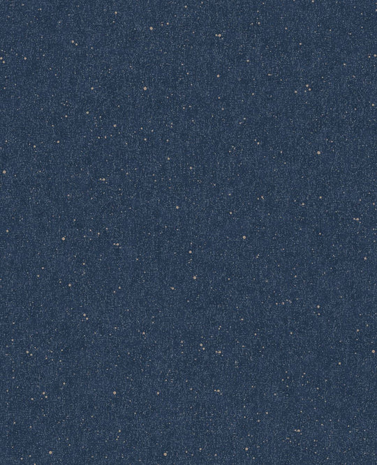 EIJFFINGER Vivid 384526 - Afbeelding 1 - Blauw, Retro, Vintage, Chic, Glamour, Effen, Uni, Structuren, Stippen