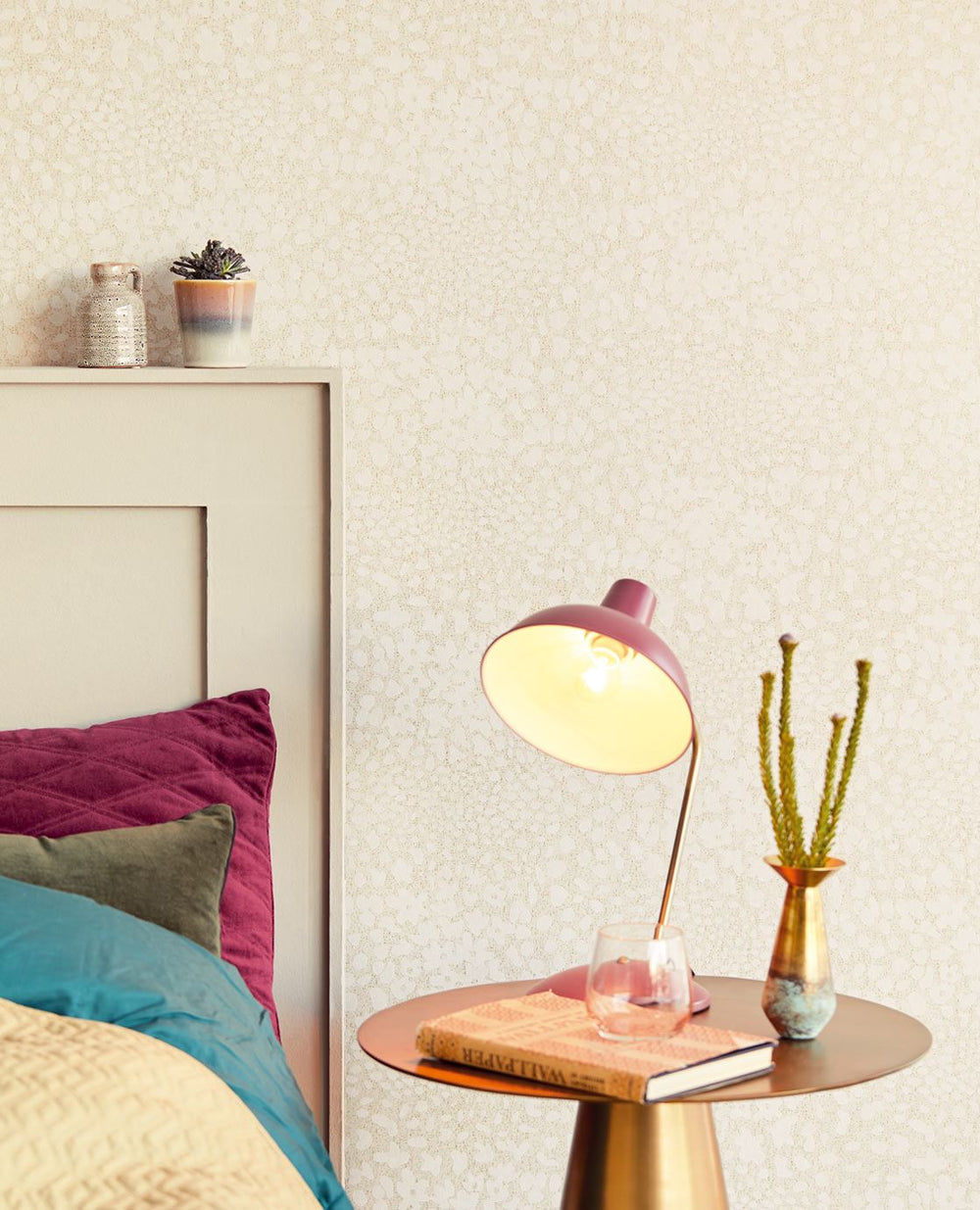 EIJFFINGER Vivid 384543 - Afbeelding 2 - Naturel, Retro, Vintage, Romantisch, Basic, Structuren, Fantasie, Bloemen