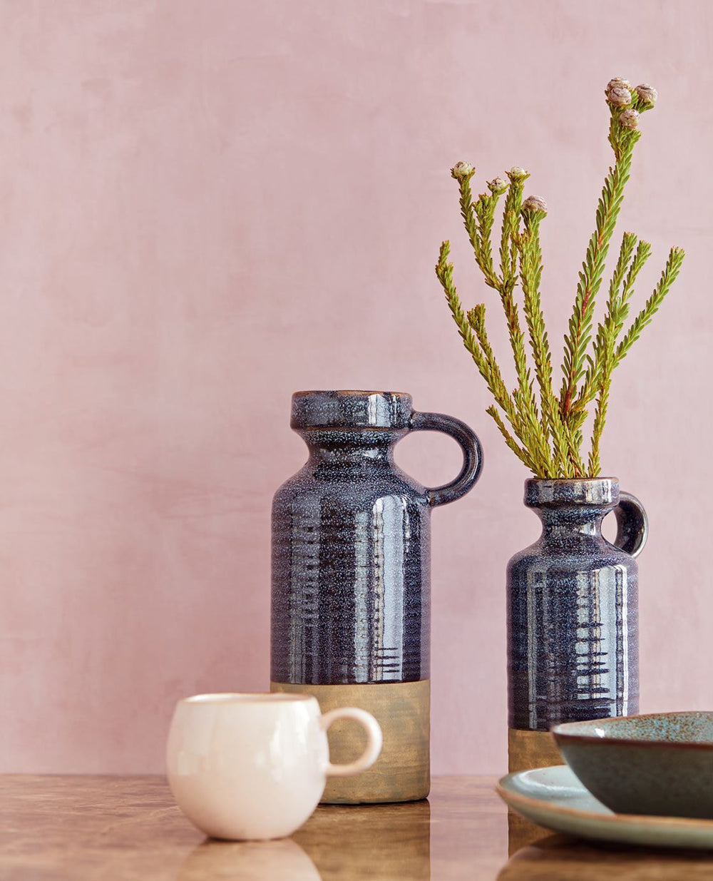 EIJFFINGER Vivid 384551 - Afbeelding 2 - Paars, Scandinavisch, Romantisch, Kinderkamer, Effen, Uni, Structuren
