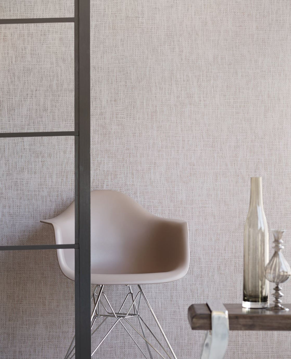 EIJFFINGER Natural Wallcovering II 389505 - Afbeelding 2 - Naturel, Zwart / Grijs, Metallic, Landelijk, Etnisch, Chic, Glamour, Natuurlijk, Structuren
