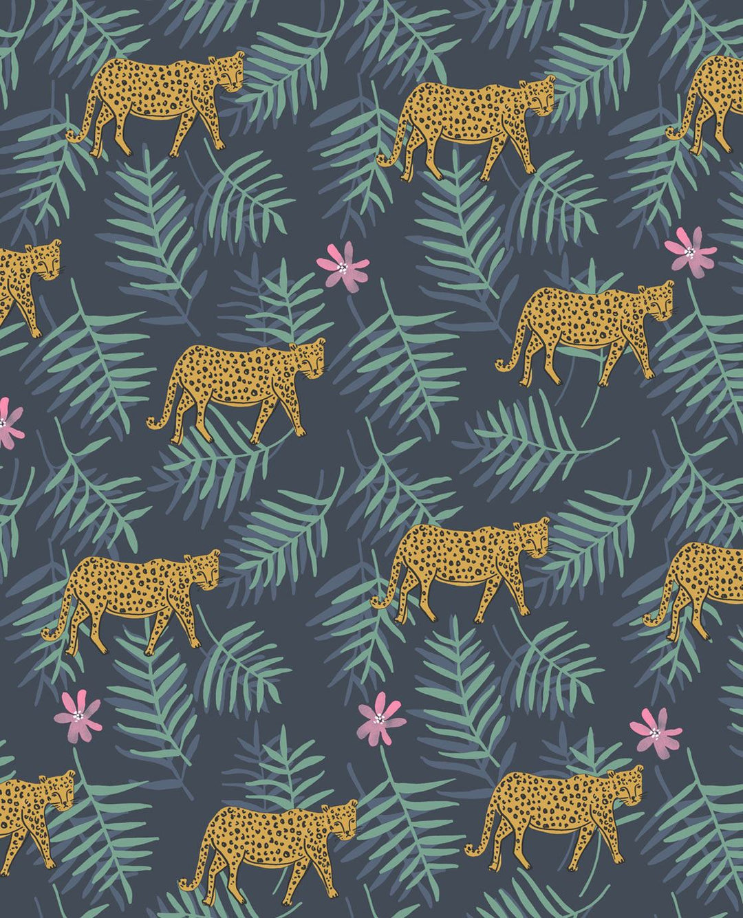 EIJFFINGER Rice II 383552 - Afbeelding 1 - Blauw, Zwart / Grijs, Scandinavisch, Etnisch, Rice