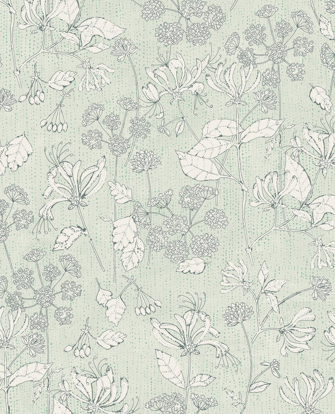 EIJFFINGER Rice II 383561 - Afbeelding 1 - Groen, Scandinavisch, Romantisch, Rice