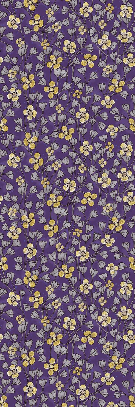 EIJFFINGER Rice II 383615 - Afbeelding 1 - Paars, Scandinavisch, Romantisch, Rice