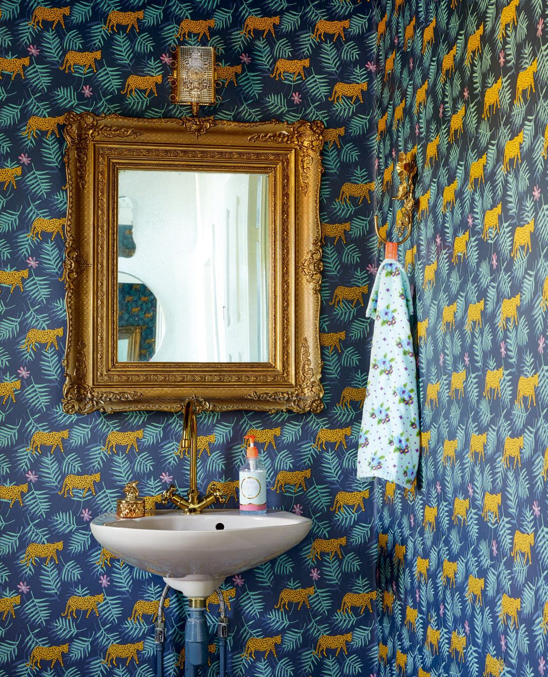 EIJFFINGER Rice II 383552 - Afbeelding 2 - Blauw, Zwart / Grijs, Scandinavisch, Etnisch, Rice