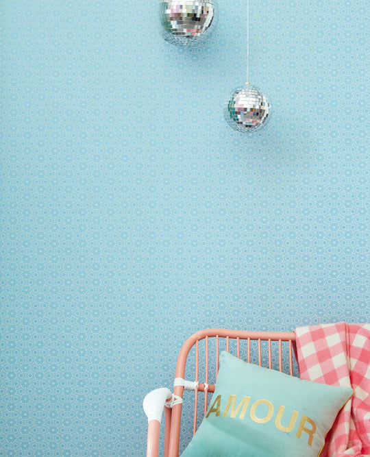 EIJFFINGER Rice II 383571 - Afbeelding 2 - Blauw, Scandinavisch, Romantisch, Rice