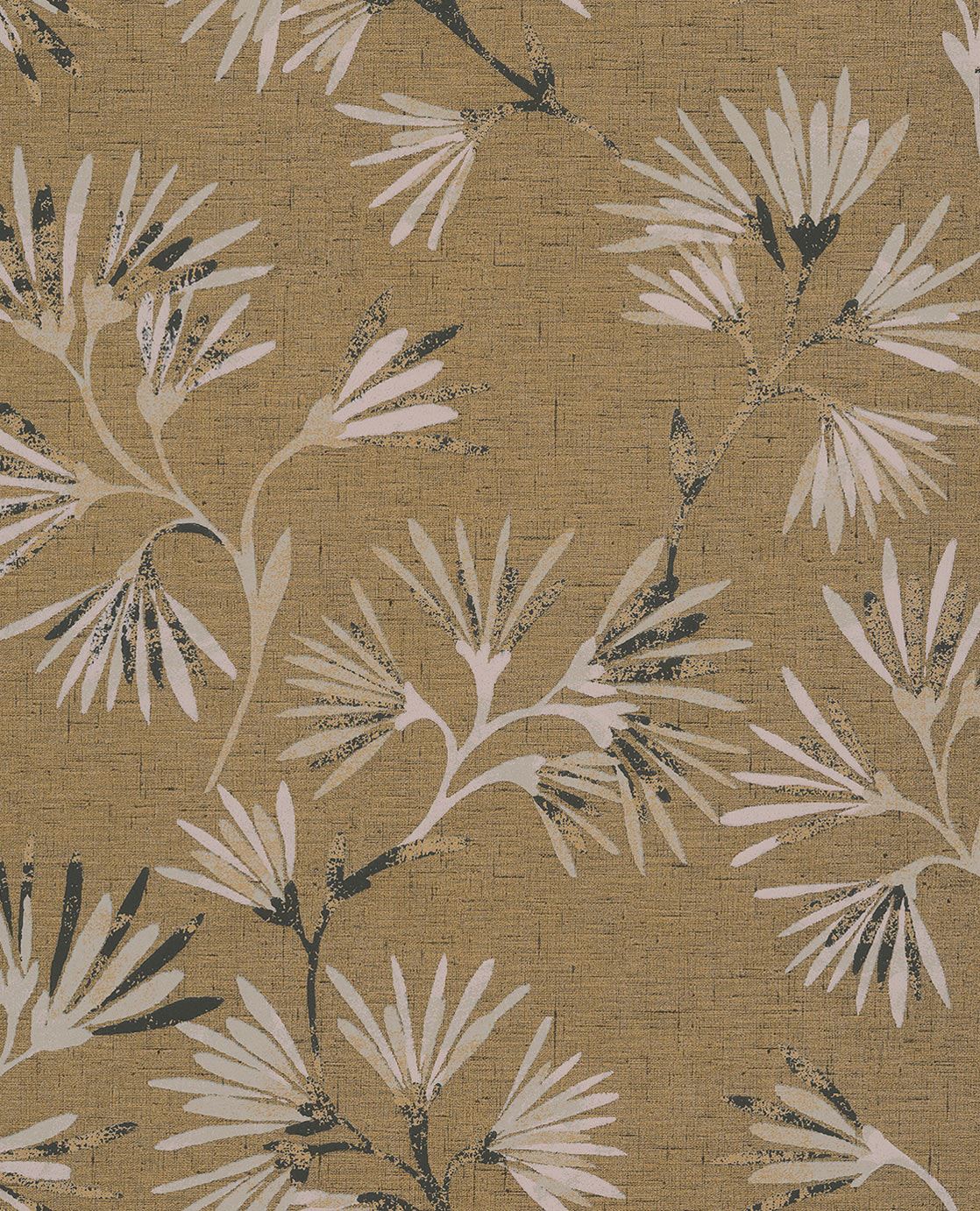 EIJFFINGER Enso 386541 - Afbeelding 1 - Metallic, Etnisch, Bloemen