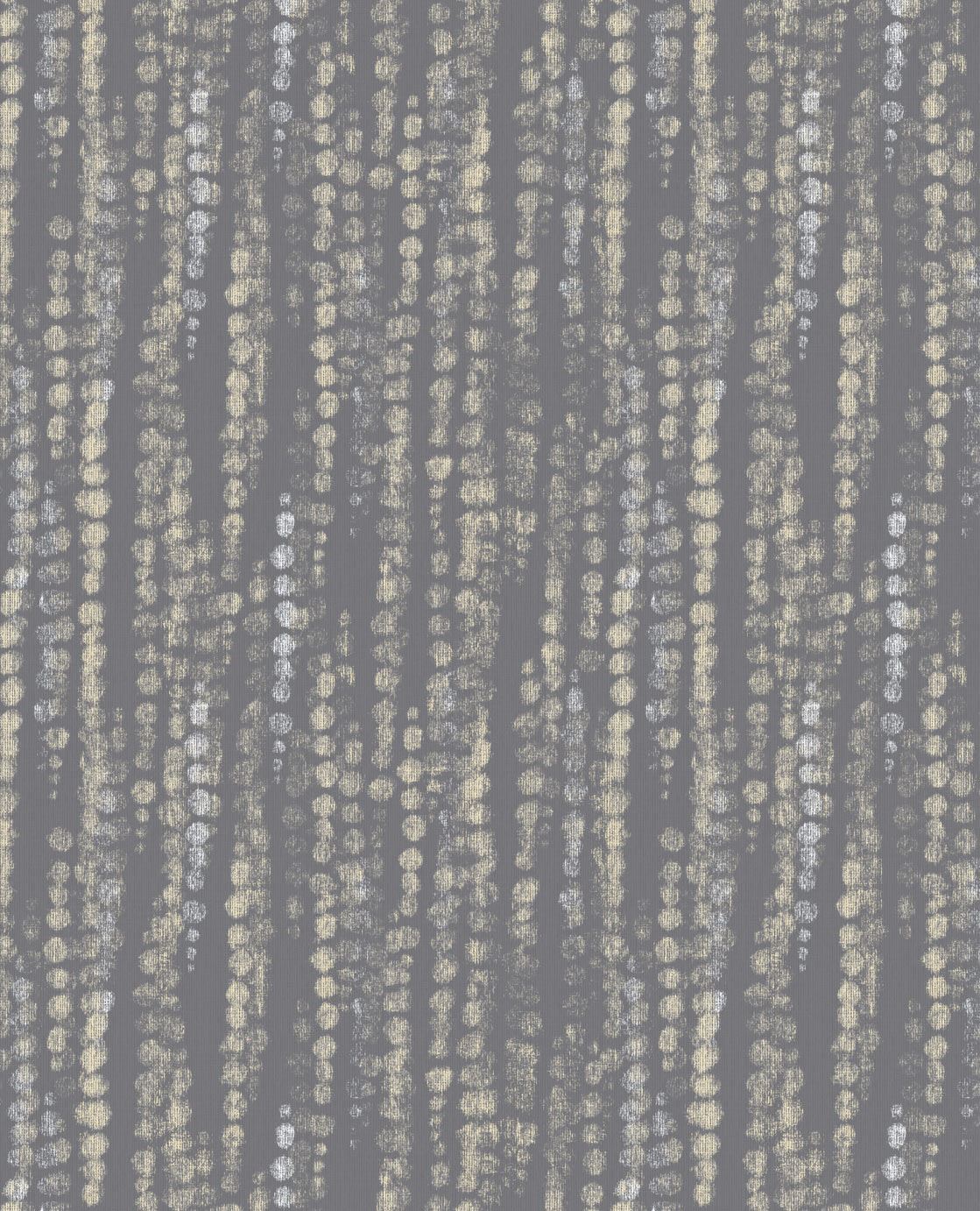 EIJFFINGER Enso 386571 - Afbeelding 1 - Zwart / Grijs, Scandinavisch, Etnisch, Basic, Structuren, Fantasie, Stippen