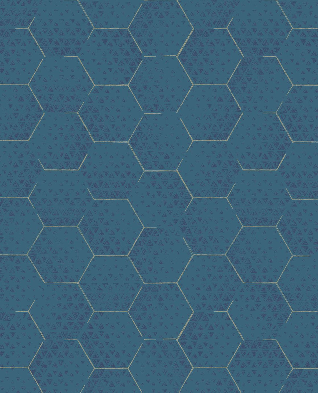 EIJFFINGER Enso 386582 - Afbeelding 1 - Blauw, Basic, Chic, Glamour, Grafisch, Geometrisch