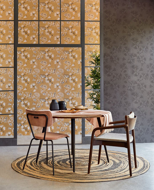 EIJFFINGER Enso 386541 - Afbeelding 3 - Metallic, Etnisch, Bloemen