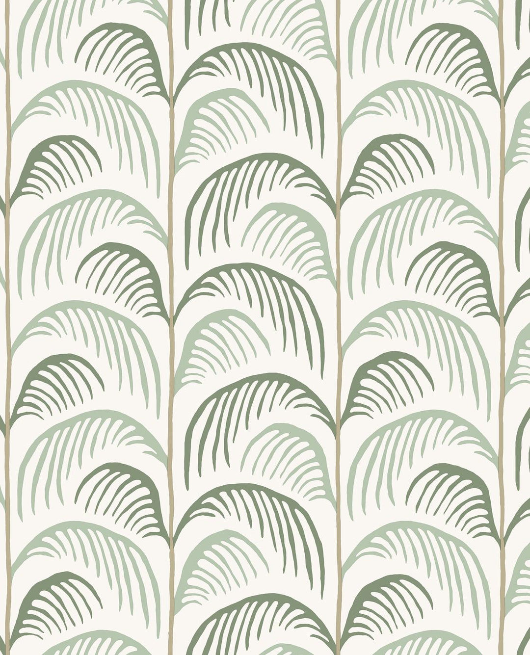 EIJFFINGER Mini Me 399070 - Afbeelding 1 - Groen, Retro, Vintage, Kinderkamer