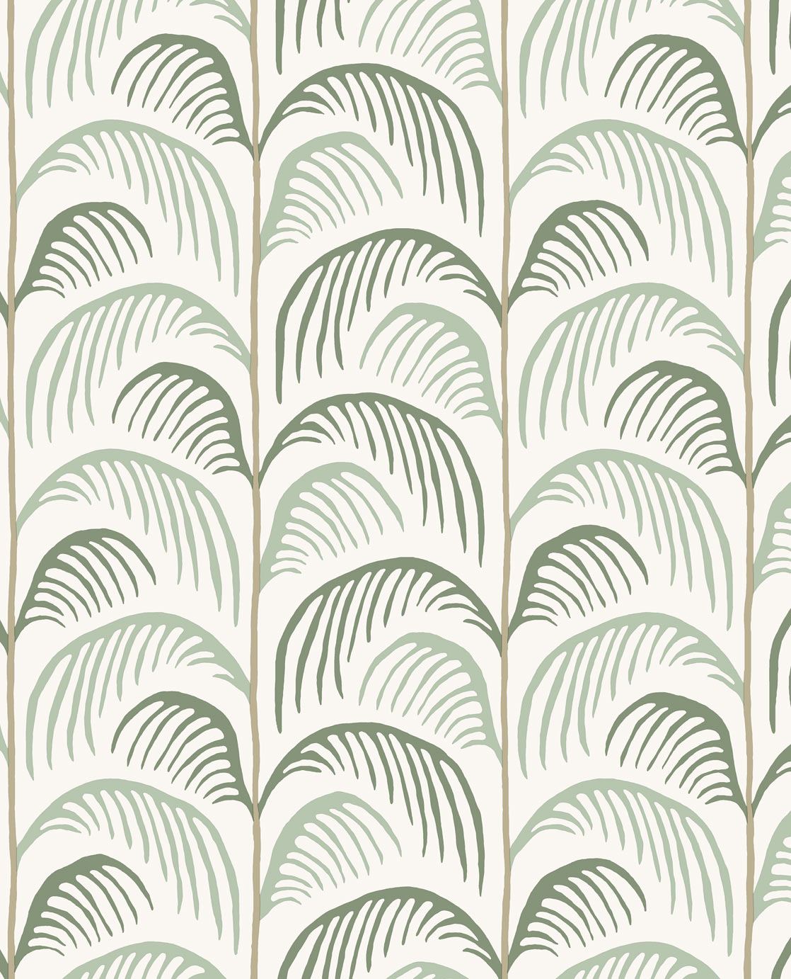 EIJFFINGER Mini Me 399070 - Afbeelding 1 - Groen, Retro, Vintage, Kinderkamer