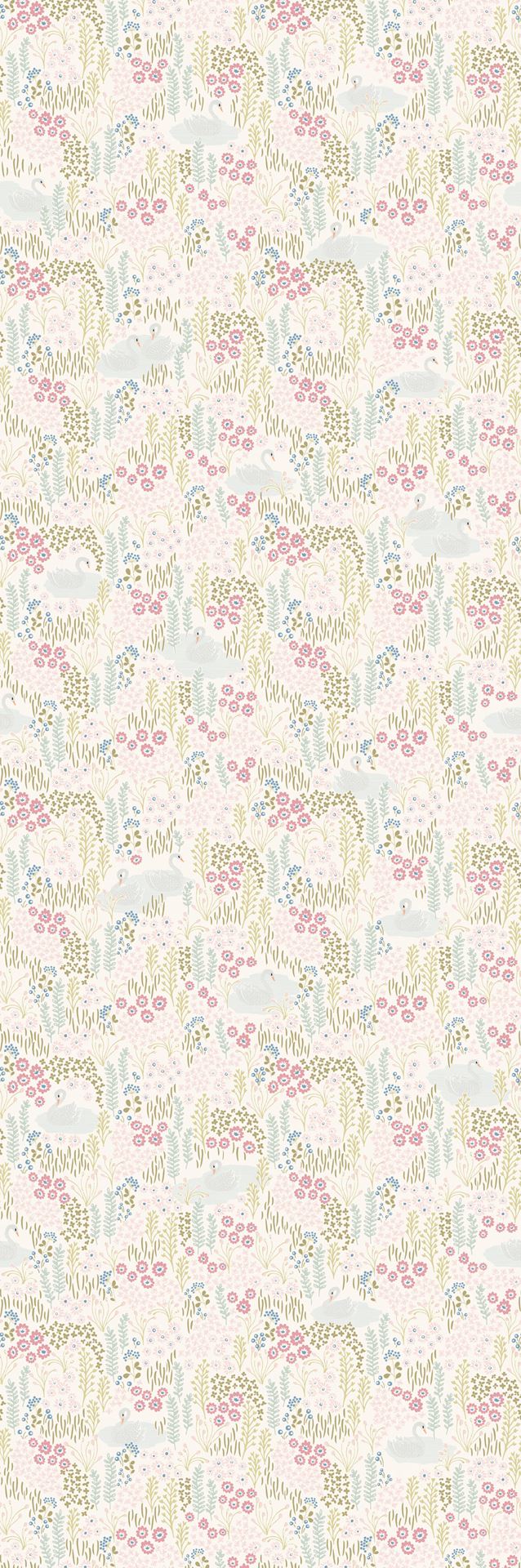 EIJFFINGER Mini Me 399118 - Afbeelding 1 - Wit, Naturel, Romantisch, Kinderkamer
