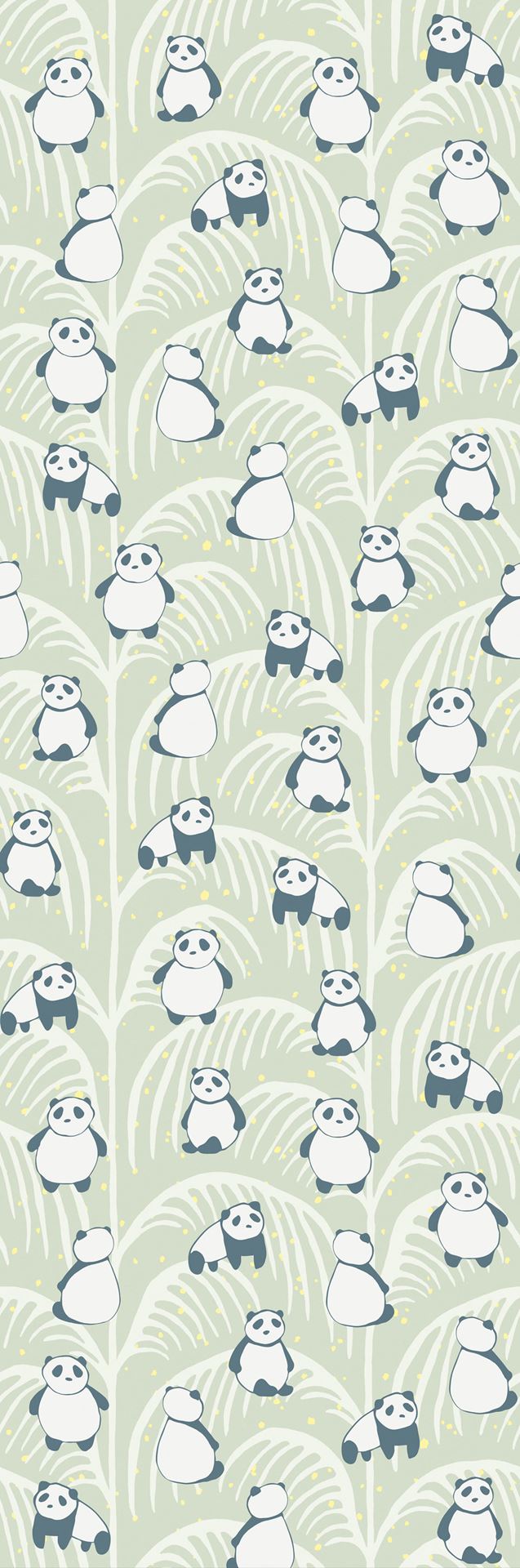 EIJFFINGER Mini Me 399120 - Afbeelding 1 - Naturel, Groen, Kinderkamer
