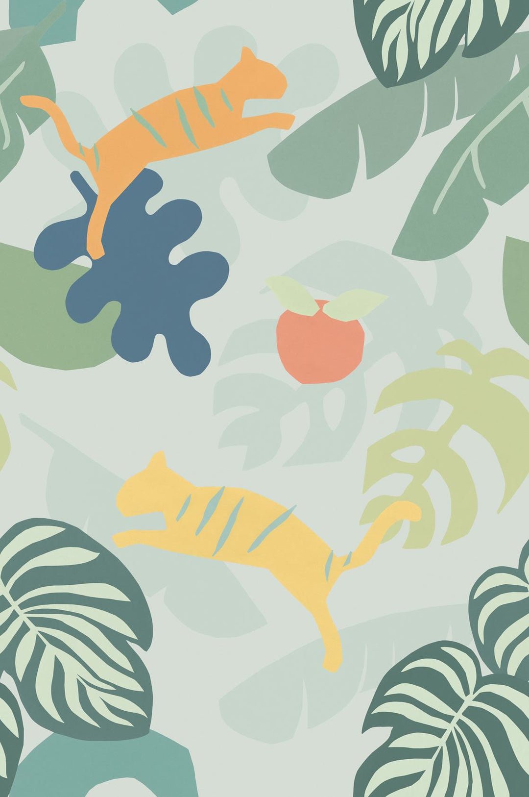 EIJFFINGER Mini Me 399123 - Afbeelding 1 - Multi, Blauw, Kinderkamer