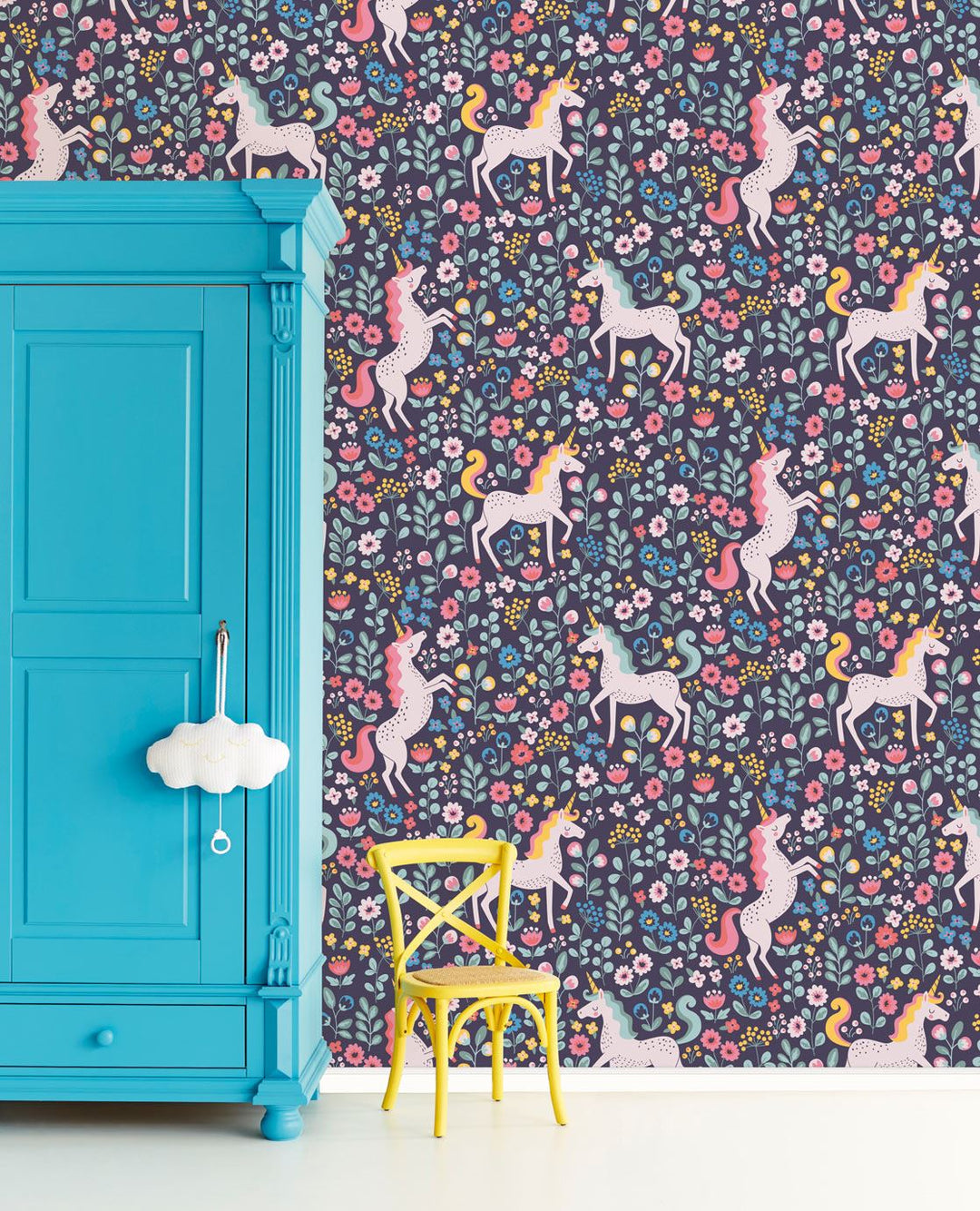 EIJFFINGER Mini Me 399110 - Afbeelding 2 - Multi, Blauw, Romantisch, Kinderkamer
