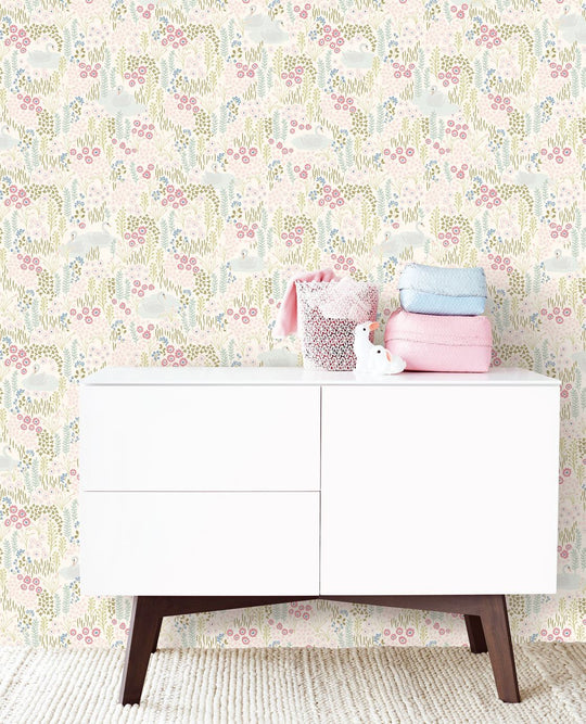 EIJFFINGER Mini Me 399118 - Afbeelding 2 - Wit, Naturel, Romantisch, Kinderkamer