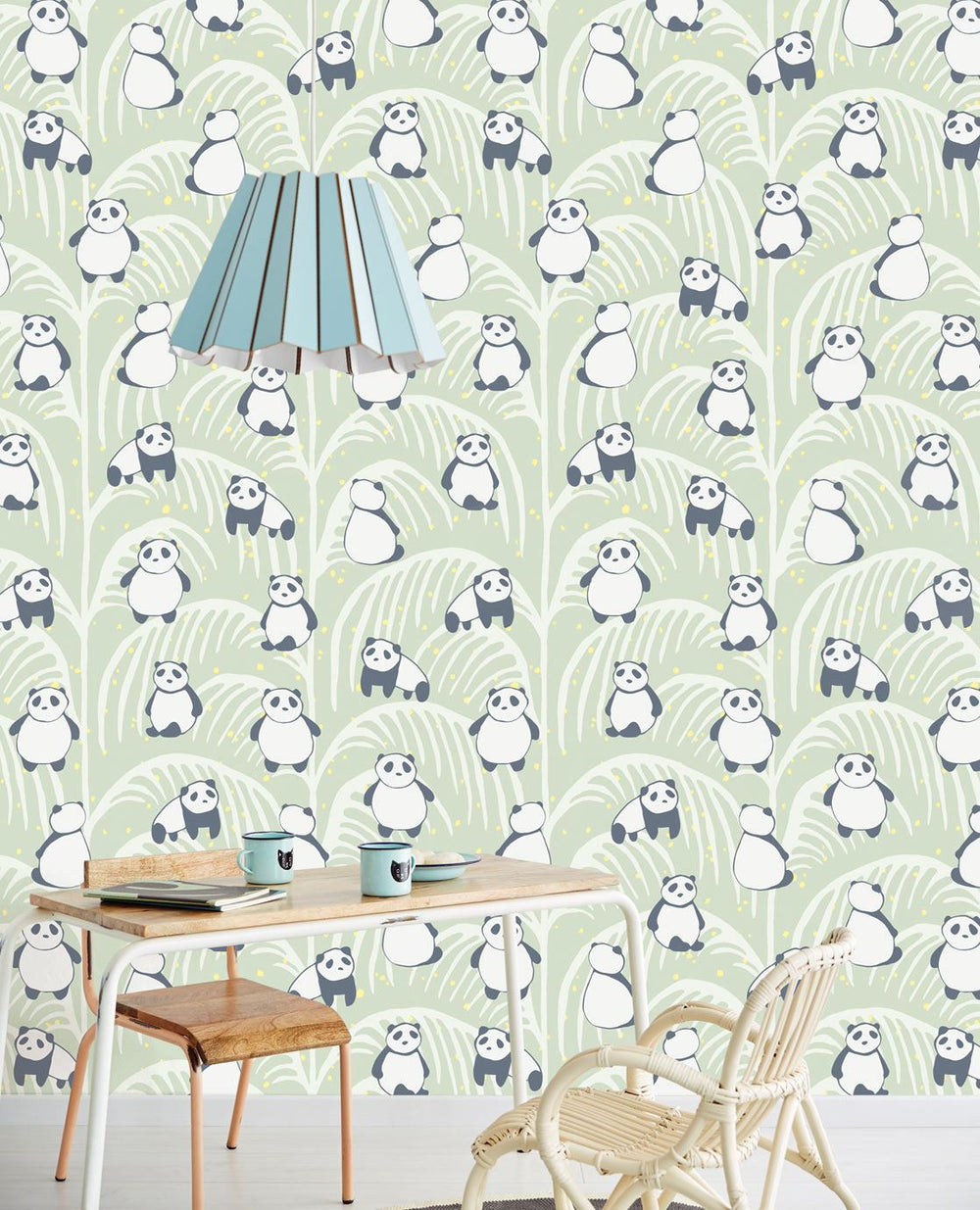 EIJFFINGER Mini Me 399120 - Afbeelding 2 - Naturel, Groen, Kinderkamer