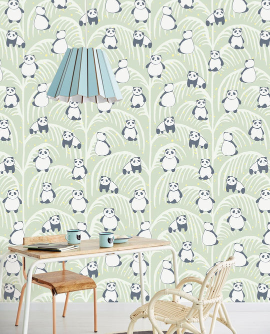 EIJFFINGER Mini Me 399120 - Afbeelding 2 - Naturel, Groen, Kinderkamer