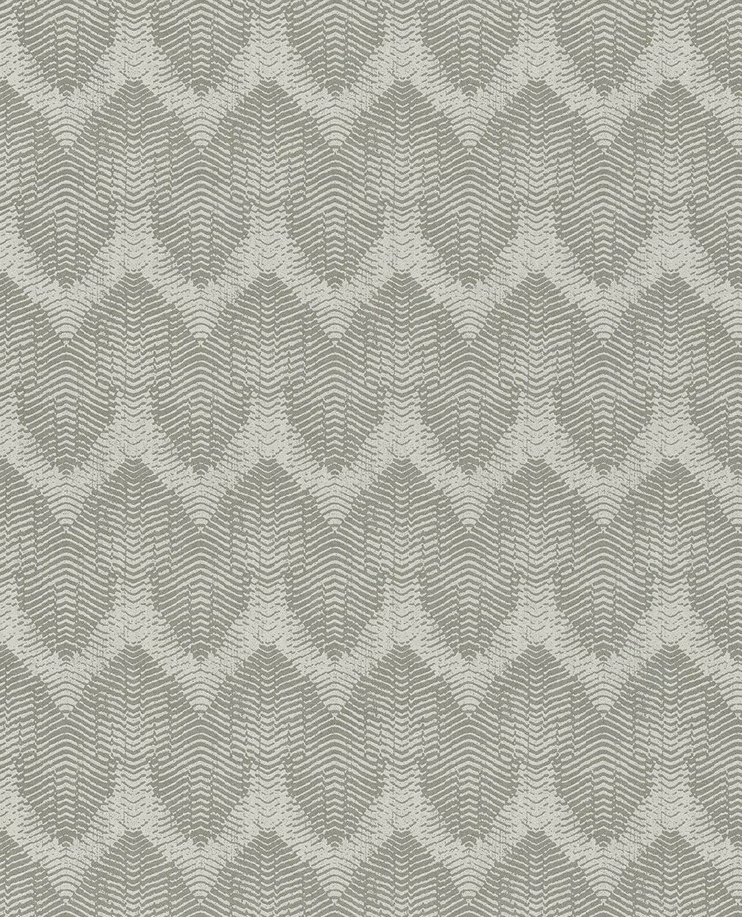 EIJFFINGER Topaz 394522 - Afbeelding 1 - Groen, Zwart / Grijs, Retro, Vintage, Etnisch, Chic, Glamour, Grafisch, Geometrisch