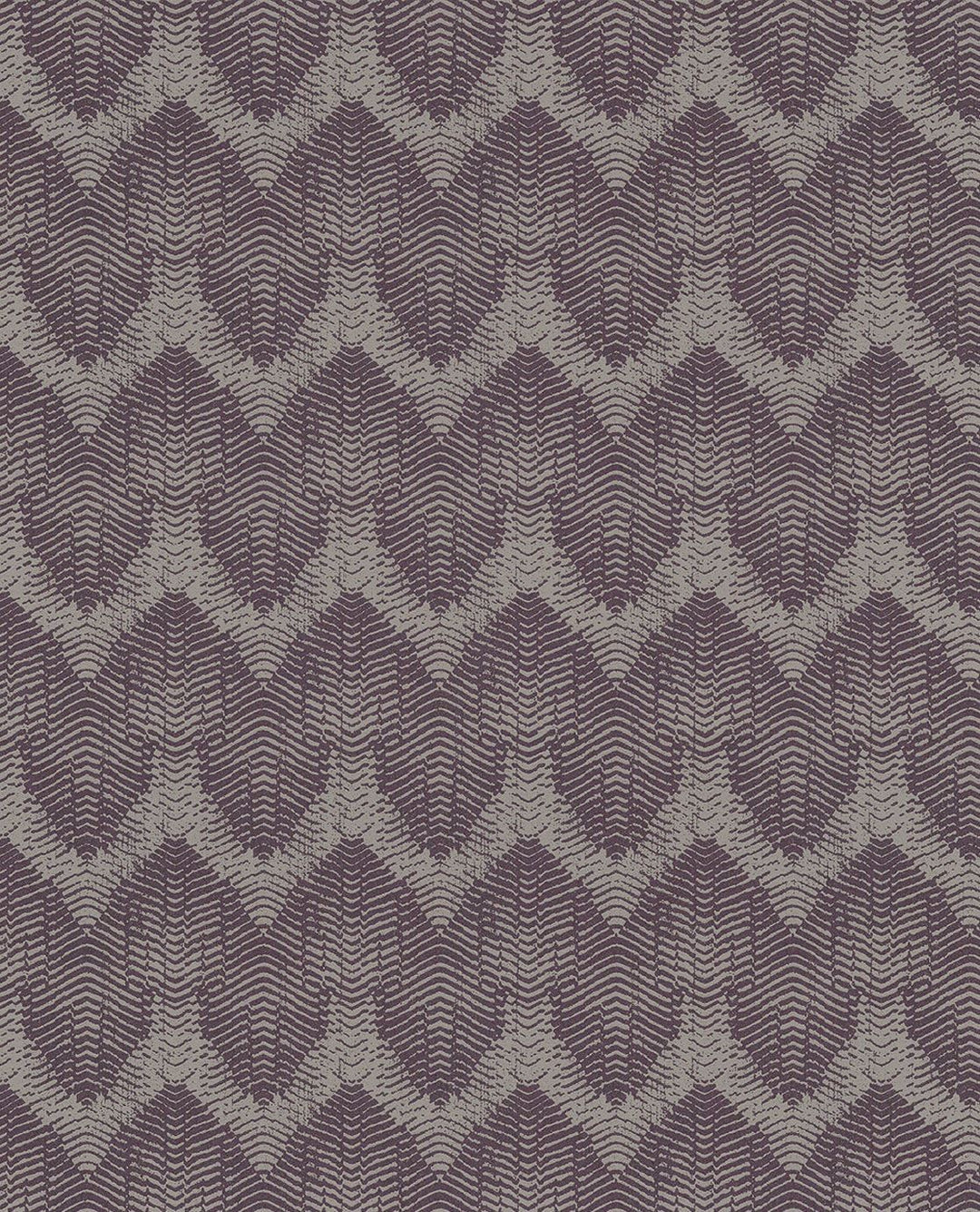 EIJFFINGER Topaz 394525 - Afbeelding 1 - Paars, Retro, Vintage, Etnisch, Chic, Glamour, Grafisch, Geometrisch