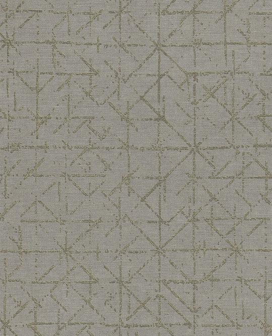 EIJFFINGER Topaz 394532 - Afbeelding 1 - Naturel, Stoer, Industrieel, Chic, Glamour, Ruiten, Grafisch, Geometrisch